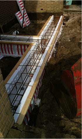 SEO - aanbouw vloer before